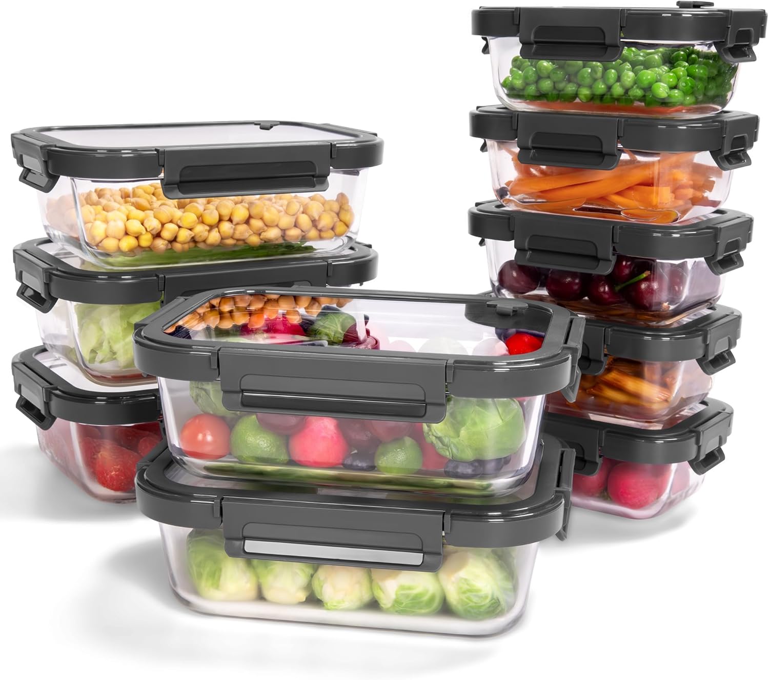 Borosilicate Glass Food Storage Containers