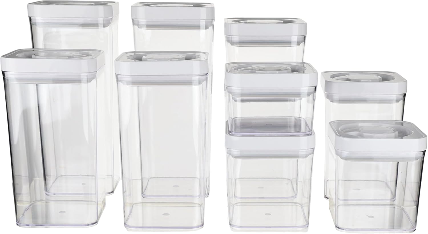 Twist-Lock Pantry Storage Containers